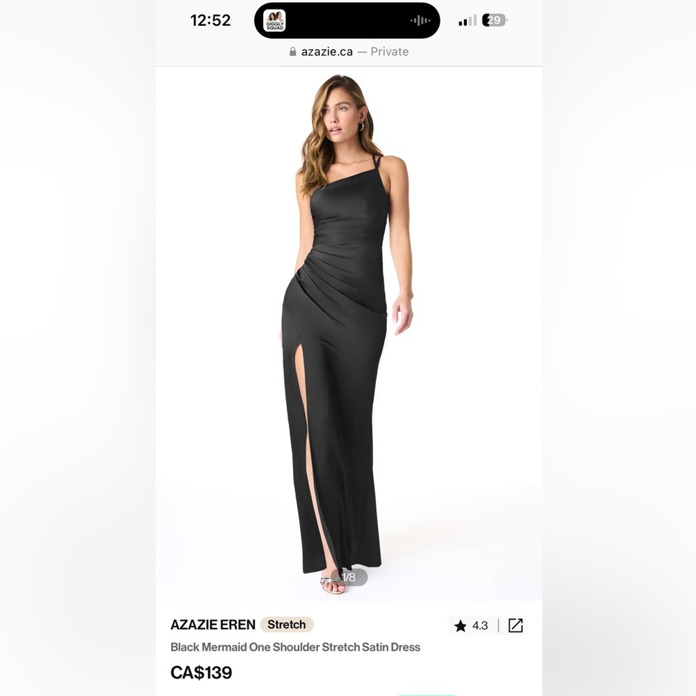 Azazie Eren Dress